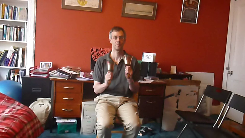 The importance of good handling Learning to Ring Handbells